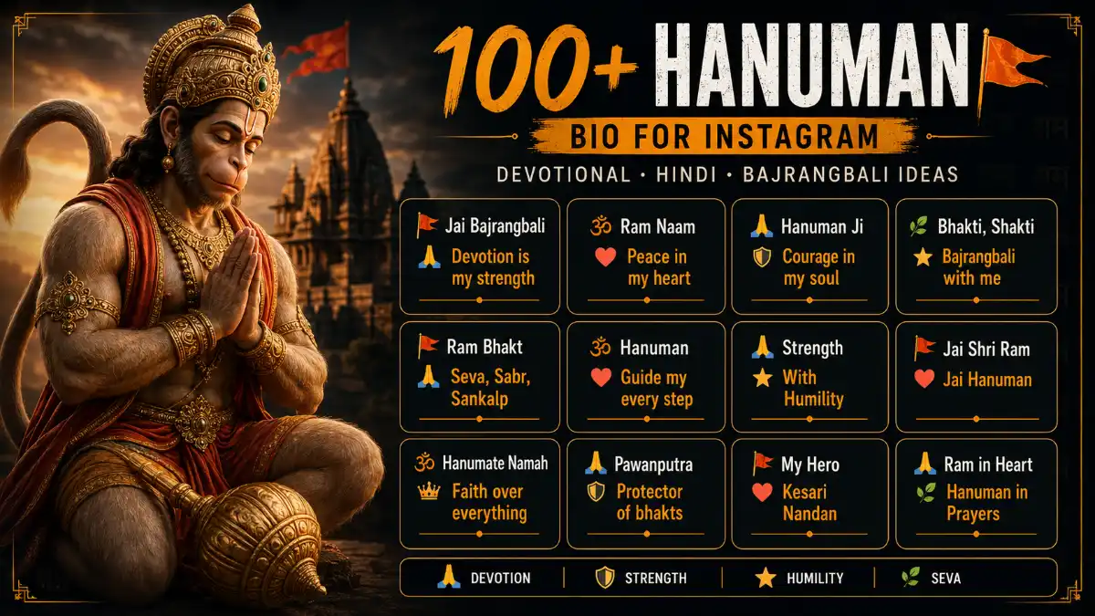 Hanuman Bio for Instagram