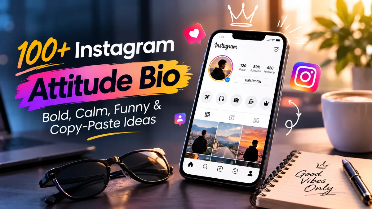 Instagram Attitude Bio